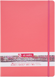 Talens Art Creation TAC Schetsboek 21x30 cm 140gr 80 vel Koraalrood