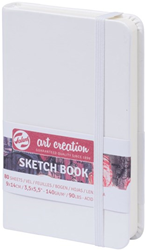 Talens cuaderno de bocetos creativo 9x14 cm 140g 80 hojas blanco