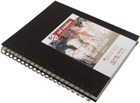 Talens cuaderno de bocetos espiral negro 21,5x28 cm 110g 80 hojas A4