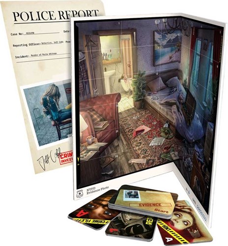 Tactic - Crime Scene Brooklyn 2002 juego de detectives educativo cartón-2