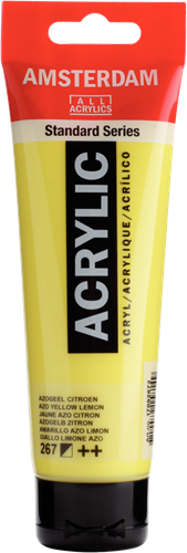 Royal Talens pintura acrílica Amsterdam 120 ml - Amarillo Azo Limón 267 pintar