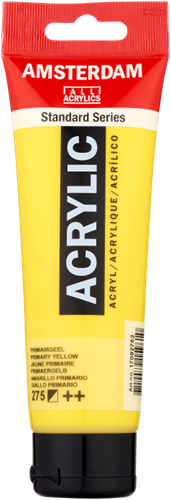 Royal Talens pintura acrílica Amsterdam 120 ml 275 amarillo primario pintar