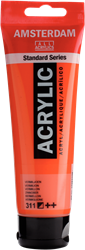 Royal Talens pintura acrílica Amsterdam 120 ml bermellón 311 pintar
