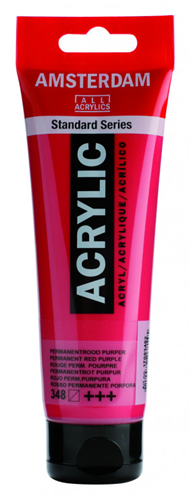 Royal Talens pintura acrílica 120 ml pintar - Amsterdam Rojo Permanente Púrpura