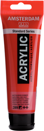 Royal Talens Amsterdam pintura acrílica 120 ml Rojo Naftol Oscuro pintura