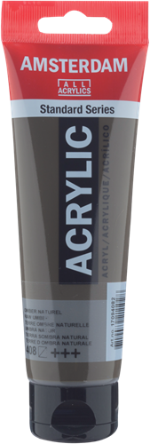 Royal Talens Amsterdam pintura acrílica 120 ml 408 - Sombra Natural pintura