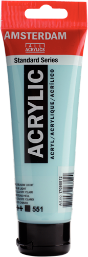 Royal Talens pintura acrílica 120 ml - Amsterdam Azul Cielo Claro 551