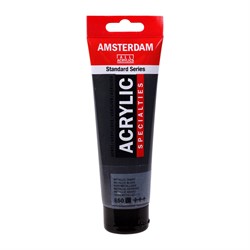 Royal Talens pintura acrílica negro metálico 120ml - Amsterdam Specialties