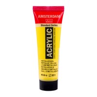 Royal Talens pintura acrílica amarillo metálico 20 ml - Amsterdam pintura