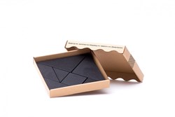Bajo tangram juguete - rompecabezas colorido para niños