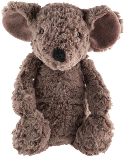 Creative Craft Group peluche ratón juguete suave 25 cm marrón