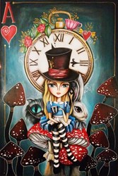 Magnolia puzzle Tea Time con Alicia - rompecabezas de 1000 piezas