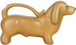 Esschert Design regadera perro salchicha marrón plástico 2 litros jardín