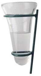 Esschert Design vaso pluviómetro accesorio jardín TH14 blanco