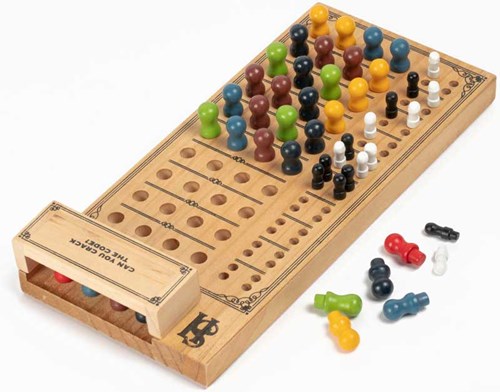 Juego de lógica The Case of the Codebreaker juego de madera para niños-2