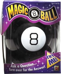 Magic 8 Ball juguete - juego de adivinanzas para niños y adultos