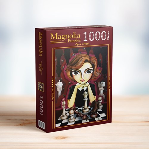 Magnolia puzzle The Queen's Gambit - rompecabezas de 1000 piezas-2