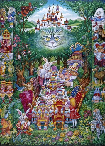 Grafika puzzle The Tea Party - rompecabezas 1500 piezas multicolor