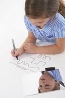 TickiT espejo juguete educativo doble cara plástico 190x145mm-3