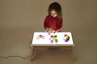 TickiT mesa de juego de madera plegable para niños - mueble de juego