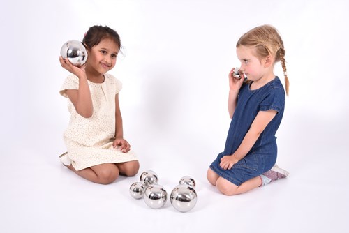 TickiT Bolas espejo sensoriales con sonido - Juguete reflectante-2