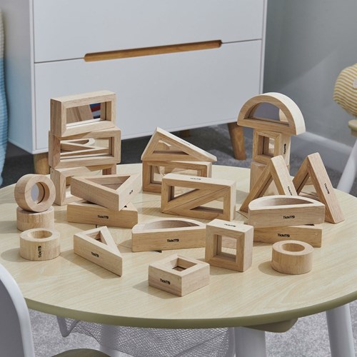 TickiT bloques espejo - set de juguete educativo 24 piezas-2