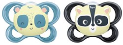 Tigex chupetes bebé silicona 18-36 meses set mapache panda