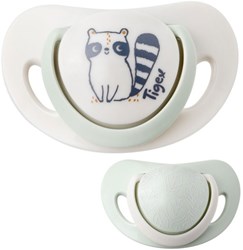 Tigex chupetes silicona Smart Planet 0-6 meses set de 2