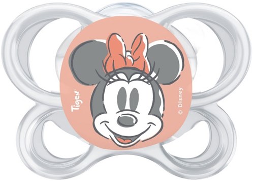 Tigex chupete silicona Disney Minnie 2 unidades 18-36 meses bebé-2