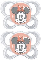 Tigex chupete silicona Disney Minnie 2 unidades 18-36 meses bebé