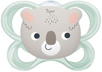 Tigex chupete silicona bebé 6-18 meses koala castor set 2 unidades-2