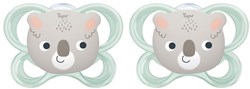 Tigex chupete silicona bebé 6-18 meses koala castor set 2 unidades