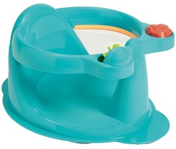 Tigex aro de baño asiento para bebé azul con respaldo y ventosas