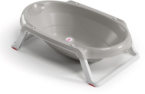 Tigex bañera plegable para bebé gris - ergonómica y compacta-2