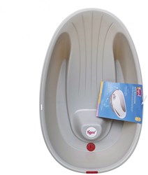 Tigex bañera para bebé mini ergonómica gris 0-12 meses antideslizante