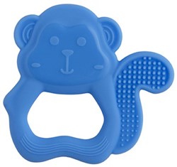 Tigex anillo de dentición mono silicona - juguete colorido y seguro