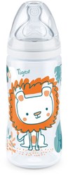 Tigex biberón Transition+ 300ml con león - colorido y práctico