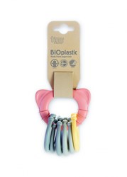 Dantoy anillos de dentición juguete bebé BIOplástico colores pastel 7 piezas