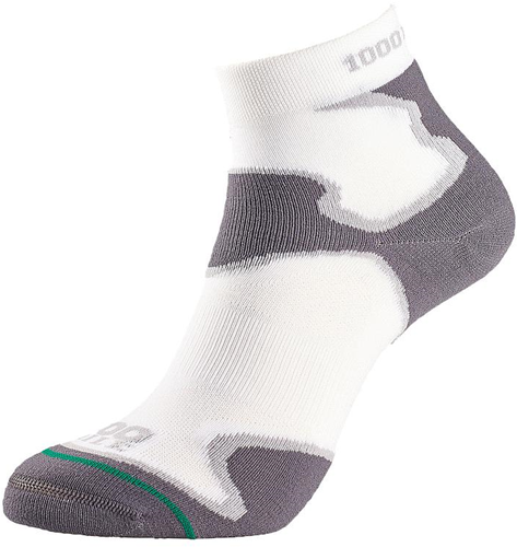 1000 Mile calcetines deportivos Fusion mujer blanco-gris medium - Calcetines running