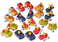 Tolo BIO caja de vehículos de juguete - 20 coches sostenibles