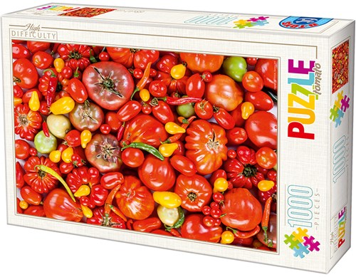 D-Toys puzzle Tomato - 1000 piezas diversión puzzle multicolor-2