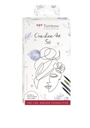 Tombow Brushpen Set One Line Art – Dibujo Creativo y Toques de Color