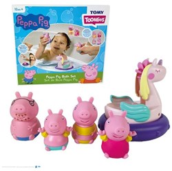 Toomies Peppa Pig set de baño - figuras coloridas para niños