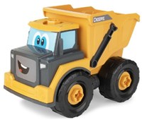Britains camión volquete de juguete de construcción amarillo - camión para montar