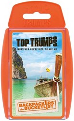Winning Moves juego de cartas Top Trumps Back Packers educativo multicolor