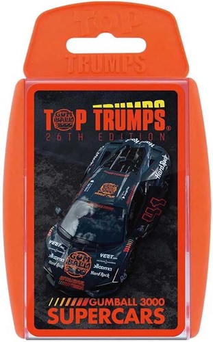 TOP TRUMPS - GUMBALL 3000 SUPERSTARS & SUPERCARS