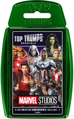 Juego de cartas Marvel Top Trumps Marvel Cinematic Universe Volume superhéroes