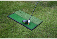 Precision alfombra de práctica de golf 2 en 1 Launch Pad - duradera y versátil