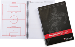 Precision A4 Football Session Planner (Pack 6) -  -