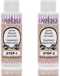Cadence medium craquelé transparente spider crackle 3016 pintura manualidades 70 ml